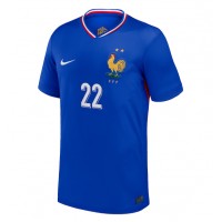 Maglia Calcio Francia Theo Hernandez #22 Prima Divisa Europei 2024 Manica Corta